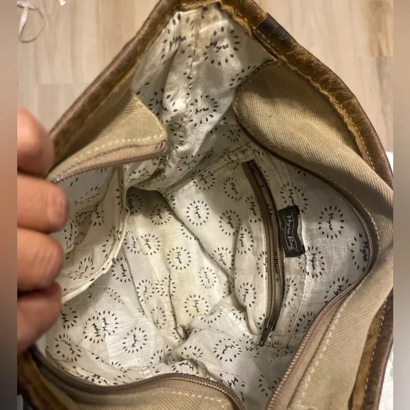 MYRA WESTERN CROSSBODY BAG LEATHER & COTTON MESSENGER
HANDBAG SHOULDER BAG - Picture 9 of 14